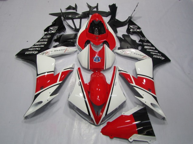 Cheap 2004-2006 Red White Black Yamaha YZF R1 Motorbike Fairings Canada Cheap 2004-2006 Red White Black Yamaha YZF R1 Motorbike Fairings Canada