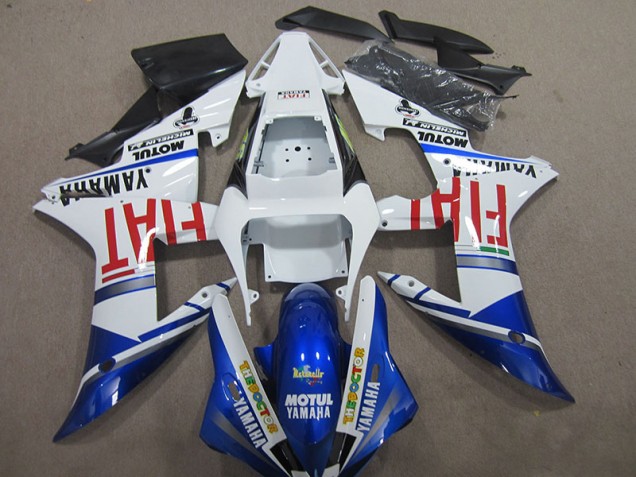 Cheap 2004-2006 Blue White Motul Fiat Yamaha YZF R1 Bike Fairing Canada Cheap 2004-2006 Blue White Motul Fiat Yamaha YZF R1 Bike Fairing Canada