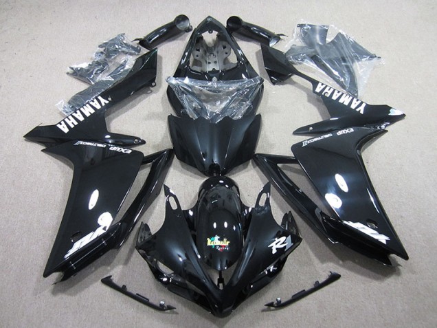 Cheap 2007-2008 Black White Decal Yamaha YZF R1 Motorcycle Fairing Kits Canada Cheap 2007-2008 Black White Decal Yamaha YZF R1 Motorcycle Fairing Kits Canada
