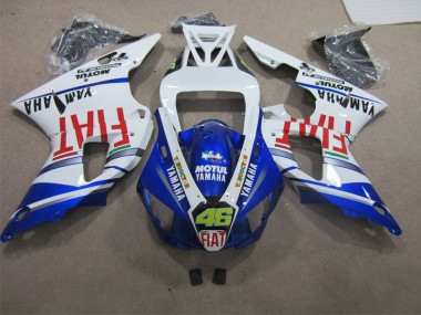 Cheap 2009-2011 Blue White Motul Dunlop 46 Yamaha YZF R1 Motorbike Fairing Canada