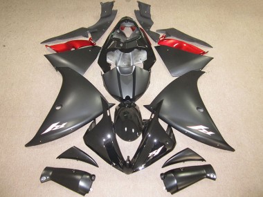 Cheap 2012-2014 Black White Decal Yamaha YZF R1 Replacement Fairings Canada