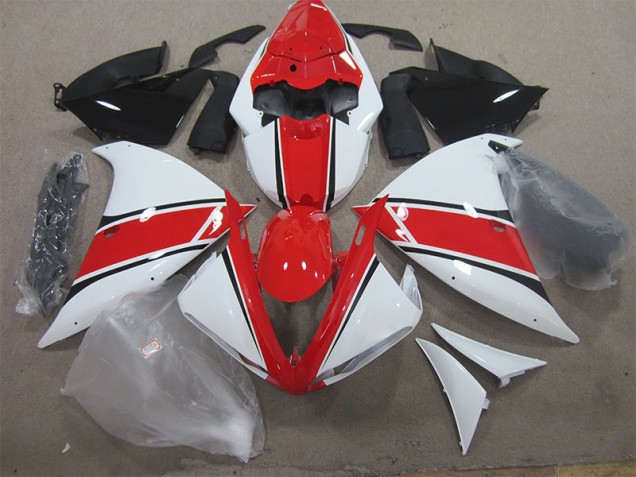 Cheap 2012-2014 Red White Yamaha YZF R1 Bike Fairing Kit Canada Cheap 2012-2014 Red White Yamaha YZF R1 Bike Fairing Kit Canada