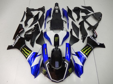 Cheap 2015-2019 Blue Black Monster Yamaha YZF R1 Motorbike Fairings Canada