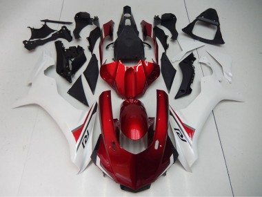 Cheap 2015-2019 Red White Yamaha YZF R1 Bike Fairings Canada