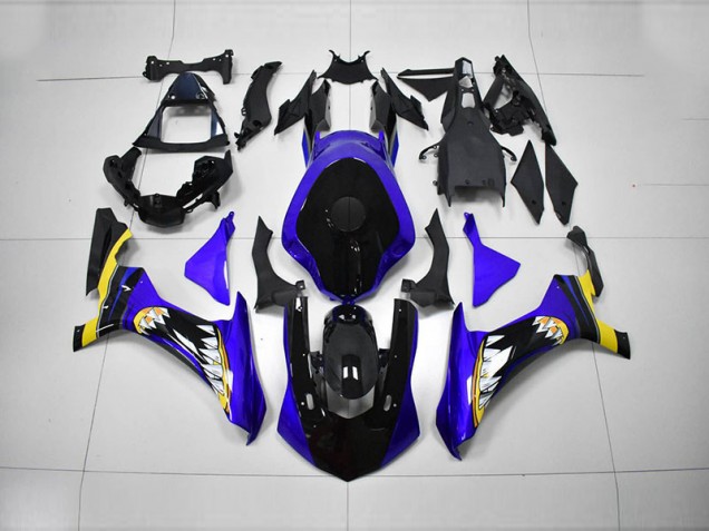 Cheap 2015-2019 Blue Black Yamaha YZF R1 Motorcycle Fairings Canada Cheap 2015-2019 Blue Black Yamaha YZF R1 Motorcycle Fairings Canada
