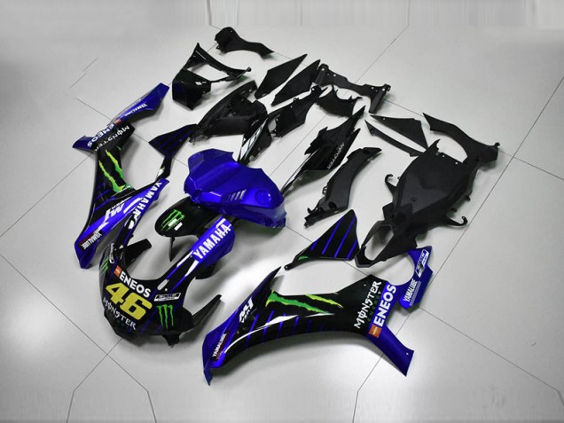 Cheap 2015-2019 Blue Blue White ENEOS 46 Monster Yamaha YZF R1 Motorcycle Fairing Canada Cheap 2015-2019 Blue Blue White ENEOS 46 Monster Yamaha YZF R1 Motorcycle Fairing Canada