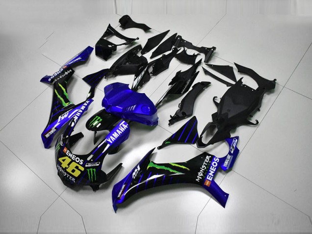 Cheap 2015-2019 Blue Blue White ENEOS 46 Monster Yamaha YZF R1 Motorcycle Fairing Canada