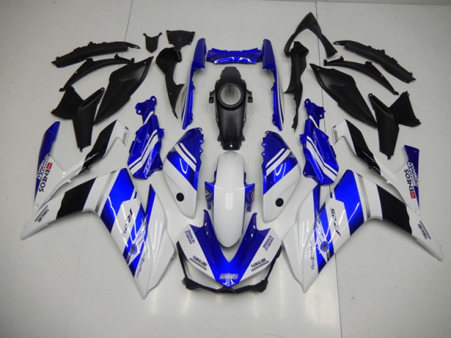 Cheap 2015-2022 Blue White Blue White ENEOS Yamaha YZF R3 Bike Fairings Canada Cheap 2015-2022 Blue White Blue White ENEOS Yamaha YZF R3 Bike Fairings Canada