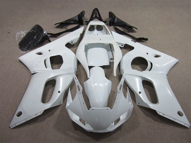 Cheap 1998-2002 White Yamaha YZF R6 Motorcycle Replacement Fairings Canada Cheap 1998-2002 White Yamaha YZF R6 Motorcycle Replacement Fairings Canada