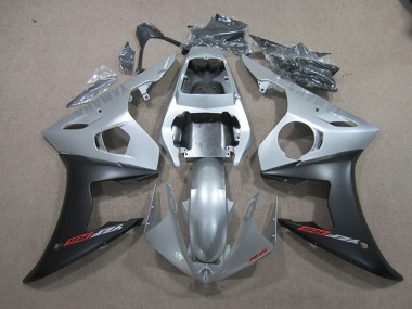Cheap 2003-2005 Silver Black Yamaha YZF R6 Bike Fairing Canada