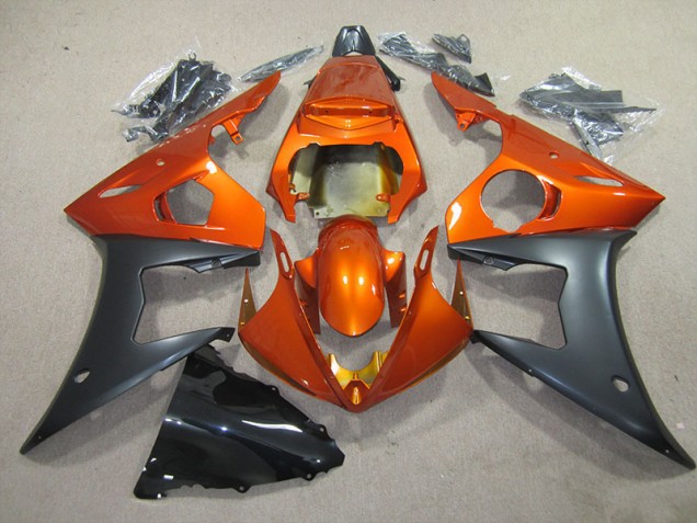 Cheap 2003-2005 Orange Black Yamaha YZF R6 Motorbike Fairing Kits Canada Cheap 2003-2005 Orange Black Yamaha YZF R6 Motorbike Fairing Kits Canada