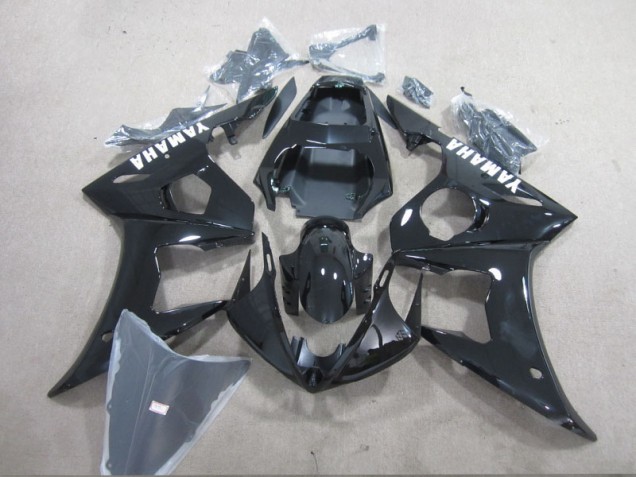 Cheap 2003-2005 Black White Decal Yamaha YZF R6 Motorcycle Fairings Kit Canada Cheap 2003-2005 Black White Decal Yamaha YZF R6 Motorcycle Fairings Kit Canada