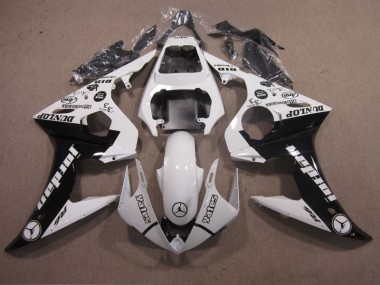Cheap 2003-2005 White Black Yamaha YZF R6 Motorbike Fairings Canada
