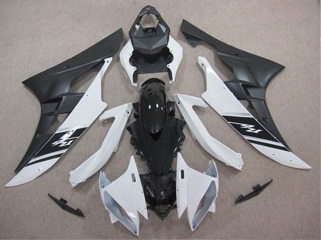 Cheap 2006-2007 White Black Yamaha YZF R6 Motor Bike Fairings Canada Cheap 2006-2007 White Black Yamaha YZF R6 Motor Bike Fairings Canada