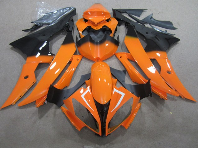 Cheap 2008-2016 Orange Yamaha YZF R6 Motorcycle Fairings Canada