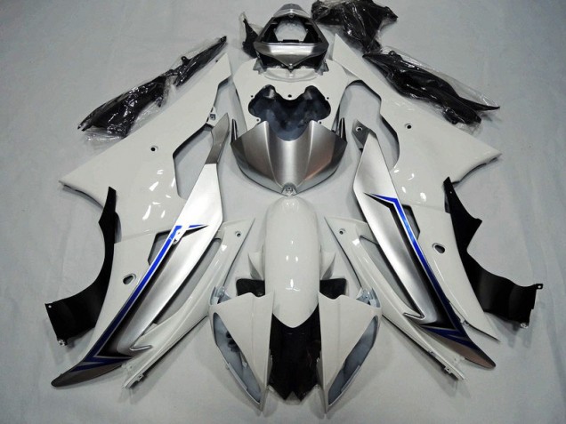 Cheap 2008-2016 White Black Blue Yamaha YZF R6 Motorcycle Replacement Fairings Canada Cheap 2008-2016 White Black Blue Yamaha YZF R6 Motorcycle Replacement Fairings Canada